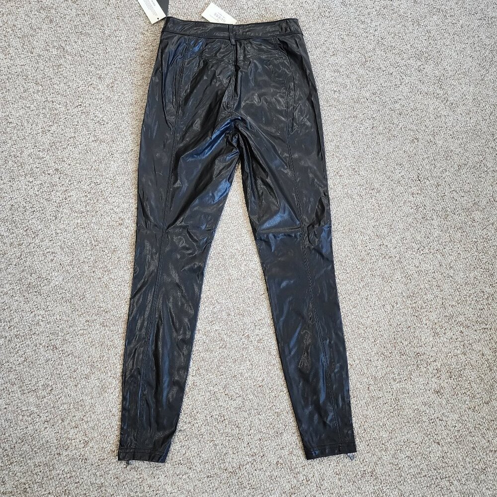 NWT Guess Faux-Leather Pants Size 6 - Picture 2 of 7